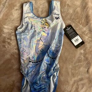 NWT GK Elite Disney Cinderella Gymnastics Leotard